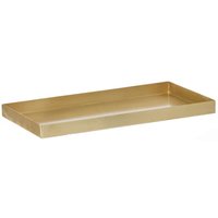 Deko Tablett brass von ferm LIVING