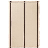 Teppich Calm Kelim off-white/coffee 300 cm x 200 cm von ferm LIVING