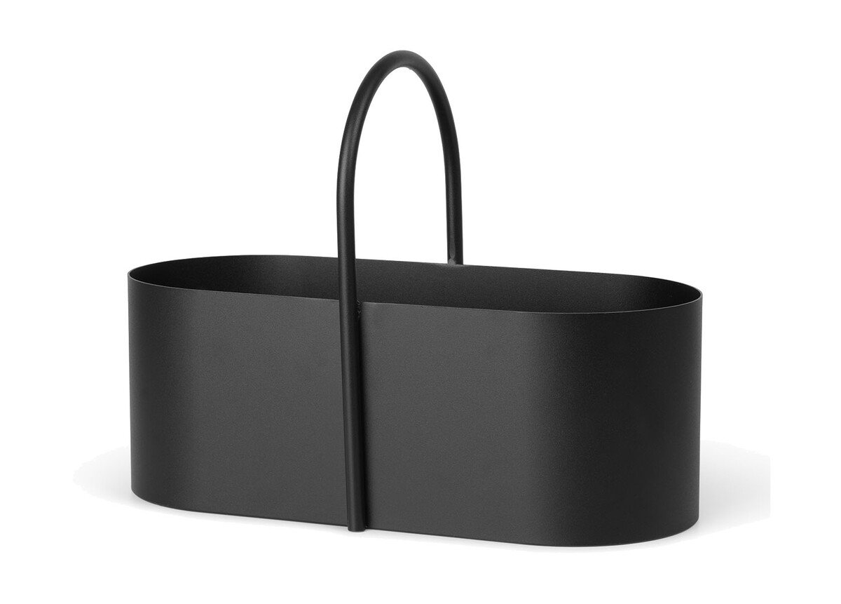 Toolbox 35x26x17 cm Grib schwarz von ferm LIVING