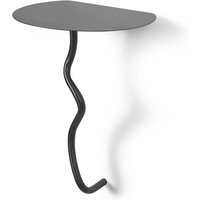 Wandtisch Curvature black von ferm LIVING