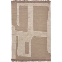 ferm LIVING - Alley Wollteppich 160 x 250 cm, natural von ferm LIVING