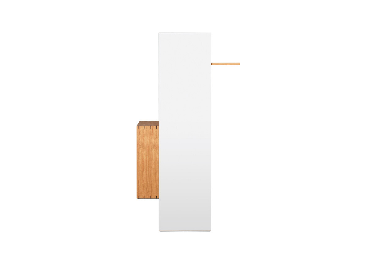 ferm LIVING - Bon Hallway Cabinet Oiled Oak ferm LIVING von ferm LIVING