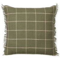 Ferm Living - Calm Kissen Olive Off White von Ferm Living