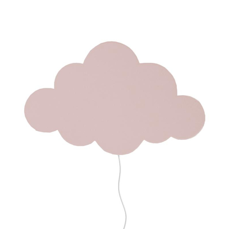 ferm LIVING - Cloud Wandleuchte - altrosa/lackiert/BxH 40x25cm/CE-geprüft von ferm LIVING
