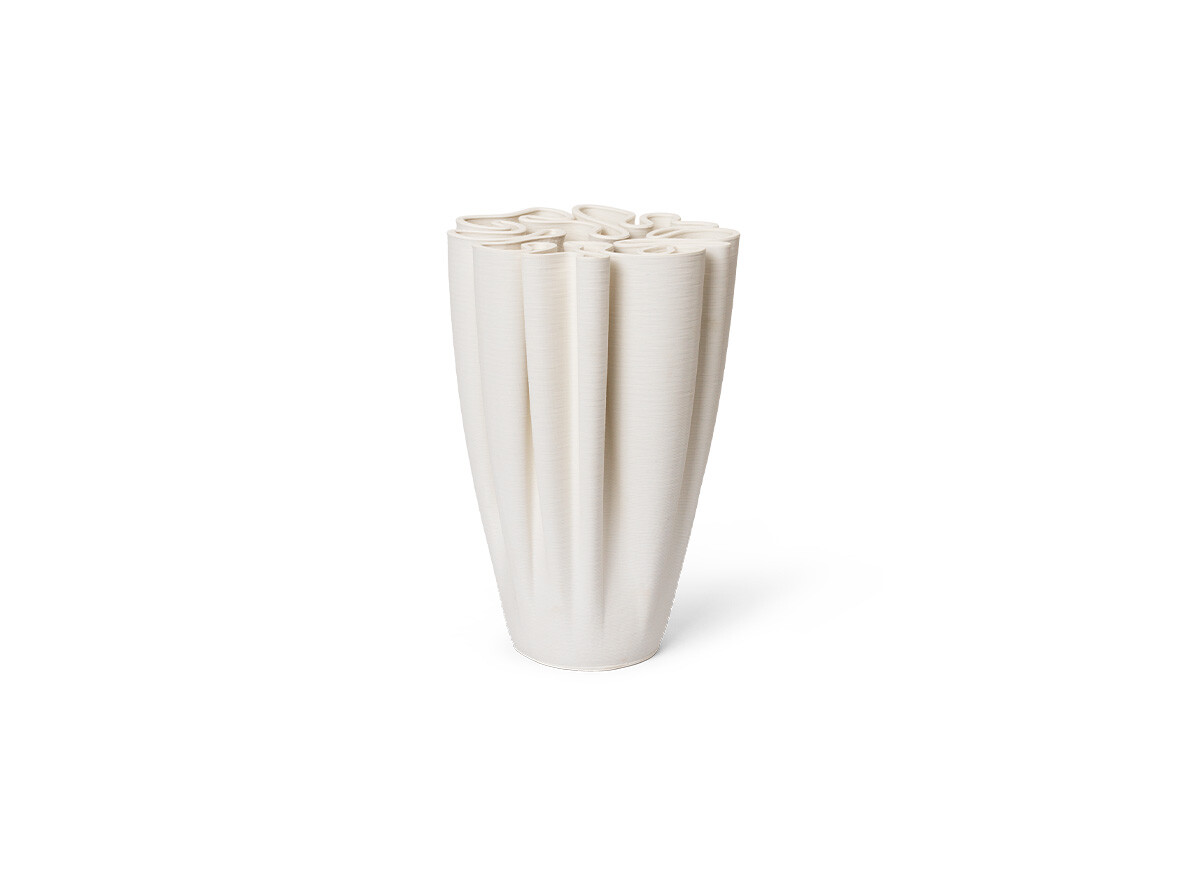 ferm LIVING - Dedali Vase Off-white ferm LIVING von ferm LIVING
