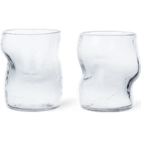 Ferm Living - Dimple Gläser 2er Set Ferm Living - Dimple Gläser 2er Set von Ferm Living