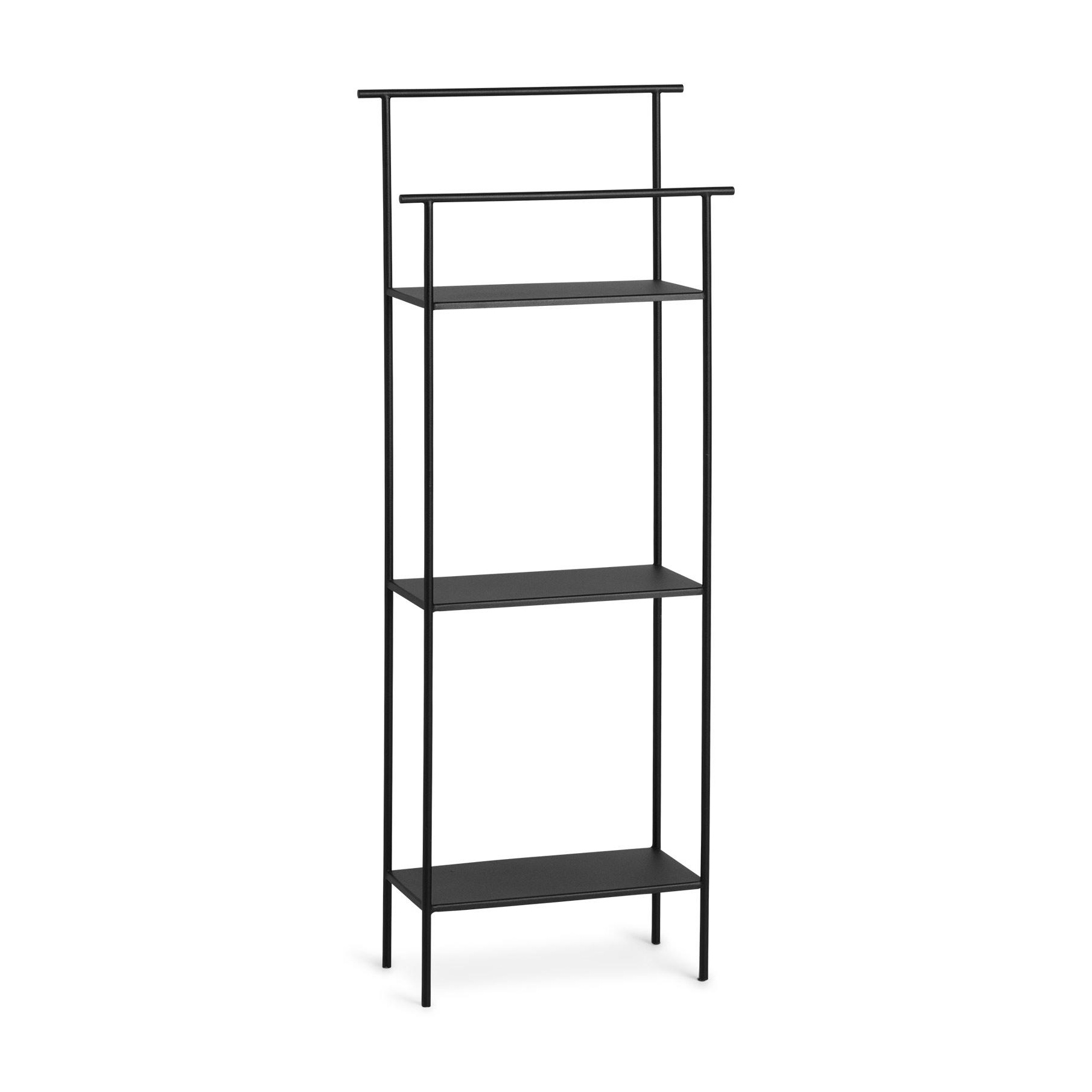 ferm LIVING - Dora Regal 30x79,2x13,3cm - schwarz/pulverbeschichtet/BxHxT 30x79,2x13,3cm von ferm LIVING