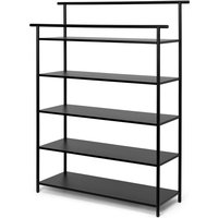 ferm LIVING - Dora Standregal, H 105.8 x 82 cm, schwarz von ferm LIVING