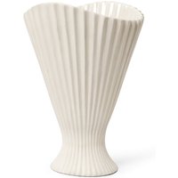 ferm LIVING - Fountain Vase, off-white von ferm LIVING