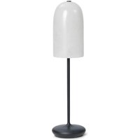 Ferm Living - Gry LED Akku Tischleuchte, schwarz / translucent von Ferm Living