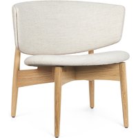 Ferm Living - Herman Lounge Stuhl Gepolstert Wool Boucle Offwhite von Ferm Living