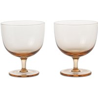 Ferm Living - Host Wasserglas, blush (2er-Set) von Ferm Living