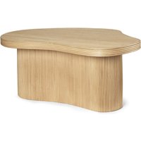 ferm LIVING - Isola Coffee Table, 100 x 70 cm, natur von ferm LIVING