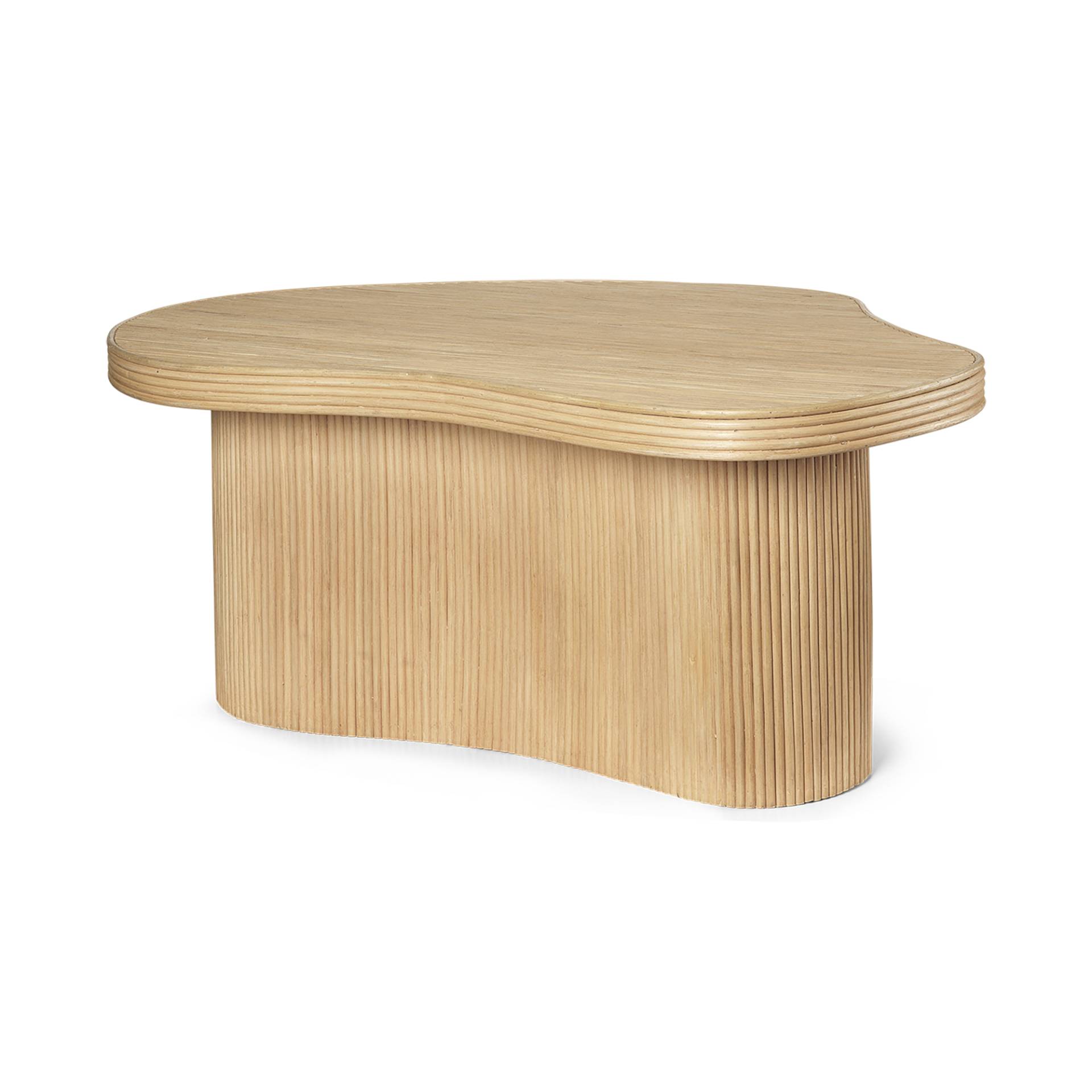 ferm LIVING - Isola Couchtisch - natur/LxBxH 100x70x40/jedes Stück ein Unikat von ferm LIVING