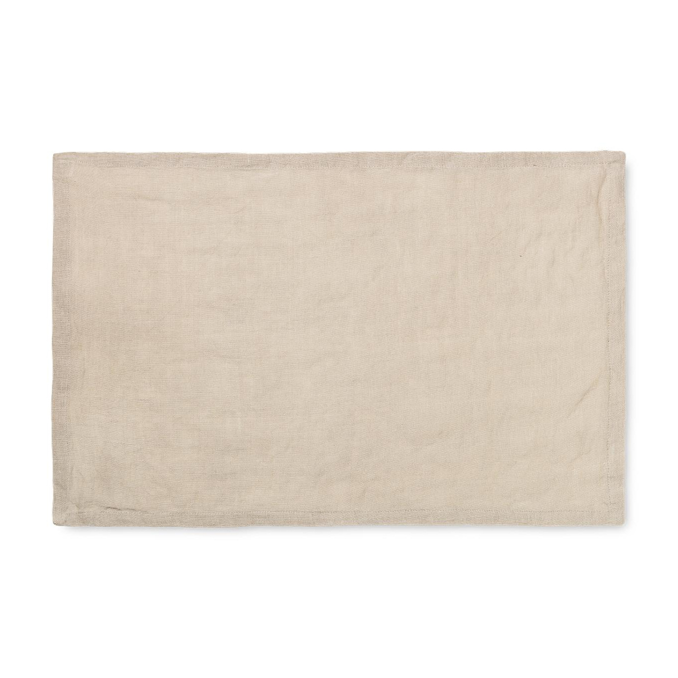 ferm LIVING - Linen Tischset 2er Set - natur/BxH 50x38cm von ferm LIVING