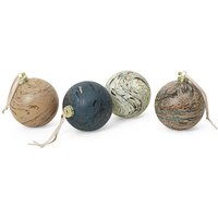 Ferm Living - Marble Christbaumkugel Set Ferm Living - Marble Christbaumkugel Set von Ferm Living