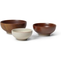 Ferm Living - Midi Schalen (3er-Set), multi von Ferm Living