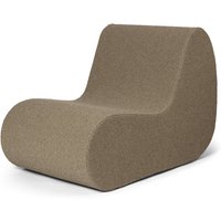 ferm LIVING - Rouli Center Modul Sessel, sand (Pure Bouclé) von ferm LIVING