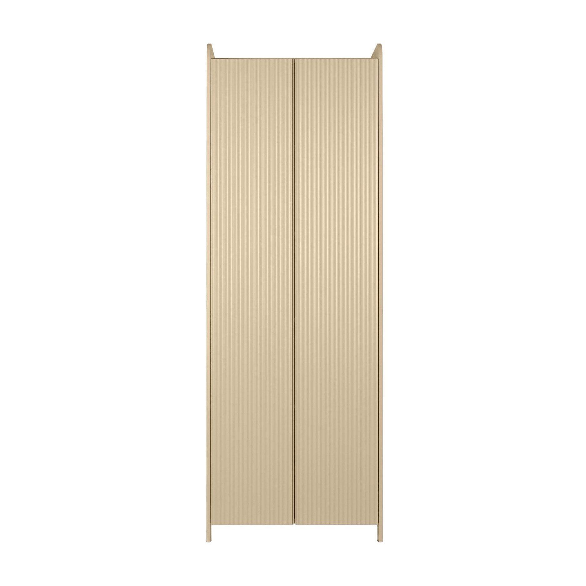 ferm LIVING - Sill Schrank - kaschmir/lackiert/BxHxT 70x200x40cm von ferm LIVING