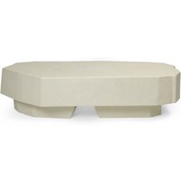 ferm LIVING - Staffa Couchtisch, Large, off-white von ferm LIVING