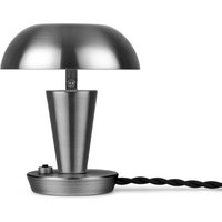 ferm LIVING - Tiny Tischleuchte, H 14 cm, Nickel von ferm LIVING