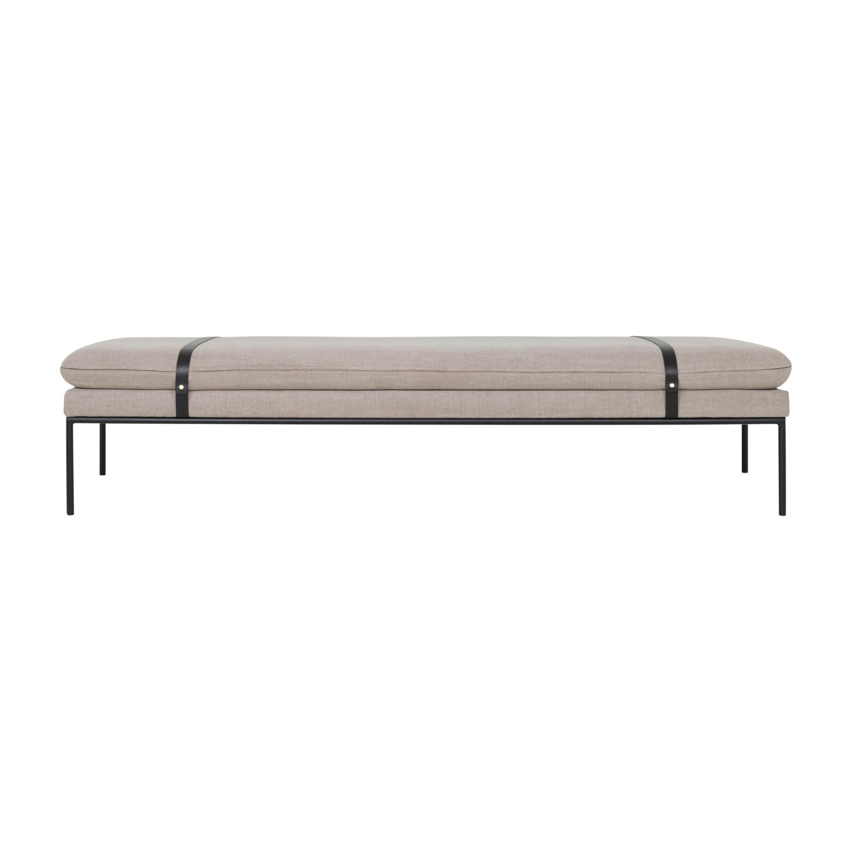 ferm LIVING - Turn Tagesbett 190x42x80cm - natur/BxHxT 190x42x80cm/Nur für professionelle chemische Reinigung von ferm LIVING