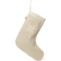 ferm LIVING - Vela Weihnachtsstrumpf, natur von ferm LIVING