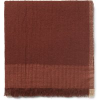 Ferm Living - Weaver Tagesdecke, 170 x 120 cm, rotbraun von Ferm Living