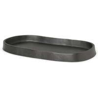 ferm LIVING - Yama Ablage oval, schwarz von ferm LIVING