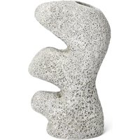 ferm LIVING - Yara Vase, Small, grey pumice von ferm LIVING