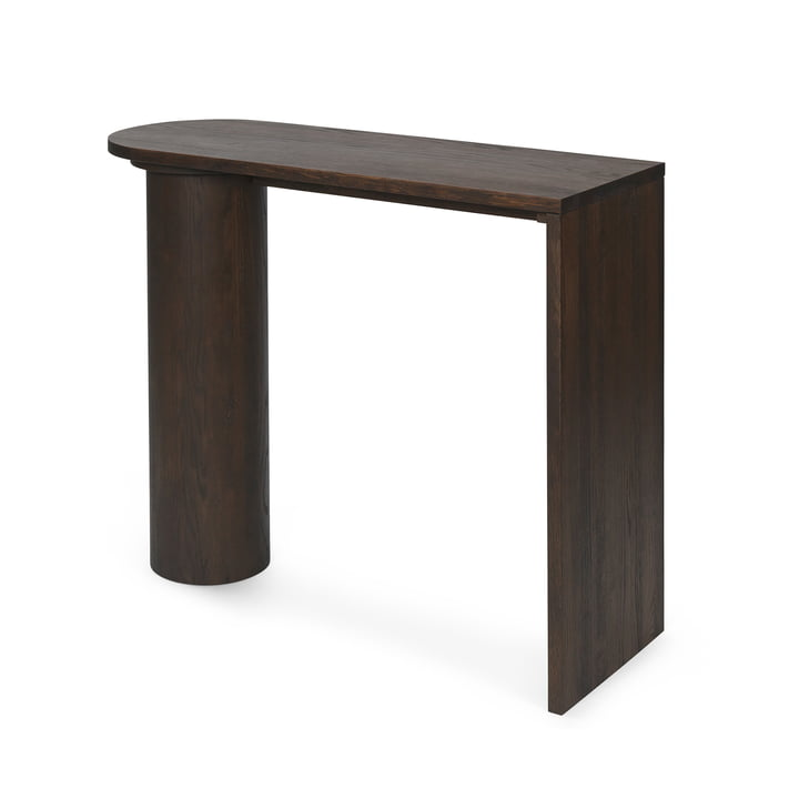 ferm Living Pylo Konsolentisch Eiche Kommode Sideboard Konsole dunkel gebeizt von ferm LIVING