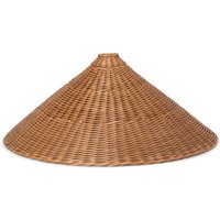 ferm LIVING - Dou Rattan Lampenschirm, Ø 68 cm, natur von ferm LIVING