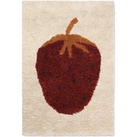 ferm LIVING - Fruiticana Teppich ""Erdbeere"""", 120 x 180 cm" von ferm LIVING