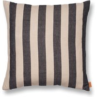 ferm LIVING - Grand Kissen, 50 x 50 cm, sand / schwarz von ferm LIVING