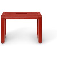 ferm LIVING - Little Architect Hocker, poppy red von ferm LIVING