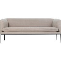 ferm LIVING - Turn Sofa 3-Sitzer, Baumwolle / Leinen natur von ferm LIVING