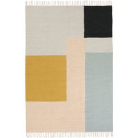 ferm LIVING - Kelim Rug, Squares, 160 x 250 cm von ferm LIVING