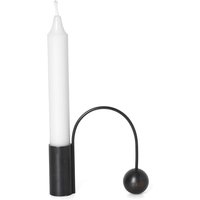 ferm LIVING - Kerzenhalter Balance, schwarz von ferm LIVING