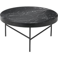 ferm LIVING - Marble Table groß, schwarz von ferm LIVING