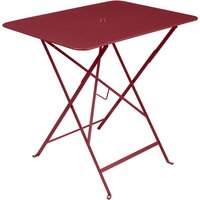 Fermob - Bistro Klapptisch, rechteckig, 77 x 57 cm, chili von Fermob