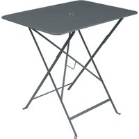 Fermob - Bistro Klapptisch, rechteckig, 77 x 57 cm, gewittergrau von Fermob