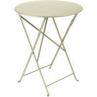 Fermob - Bistro Klapptisch Ø 60 cm, lindgrün von Fermob