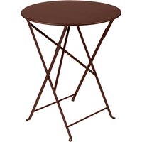 Fermob - Bistro Klapptisch Ø 60 cm, rost von Fermob