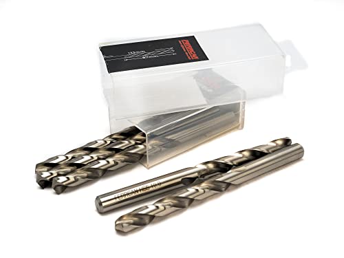 : Ferrcan HSS Metallbohrer für Metall HSS DIN338 M2 (Packung mit 5 Stück pro Maß) (10mm) von ferrcan
