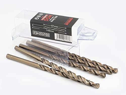 Ferrcan Metallbohrer HSS DIN340 M35 Kobalt, lang, (5 Einheiten pro Maßnahme) (6.5mm) von ferrcan