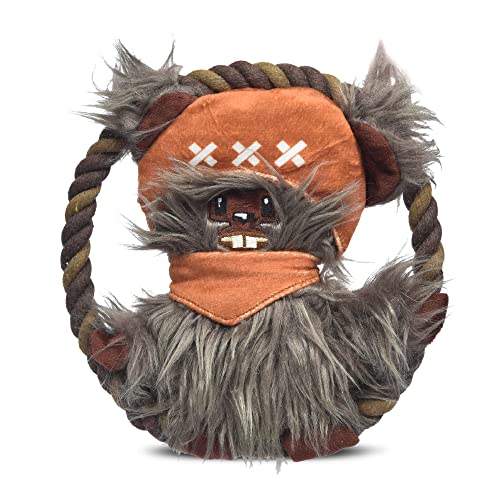 fetch FOR PETS Offizielles Star Wars Ewok Plüsch-Hundespielzeug, quietschend, entzückendes Spielzeug für Hunde fetch FOR PETS Offizielles Star Wars Ewok Plüsch-Hundespielzeug, quietschend, entzückendes Spielzeug für Hunde von fetch FOR PETS