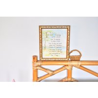 Vintage Gold Gerahmt Bild Mit Inspirierenden Zitat Aus Den 1960Er Jahren von fetchandsow