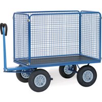 fetra Handpritschenwagen 6443V - Tragkraft 700kg Vollgummi-Reifen von FETRA