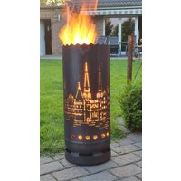 Feuertonne Lübeck, Feuersäule, Feuerstelle von feuertonnenorg