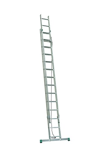 Alu Seilzugleiter 2 tlg. (2x14 Sprossen) von ff / fischer fachhandel